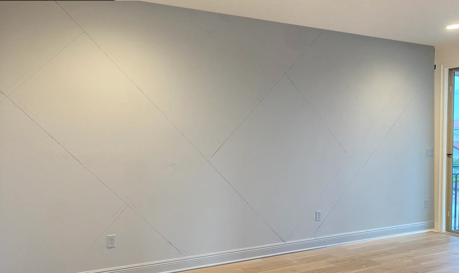 Before Accent Walls