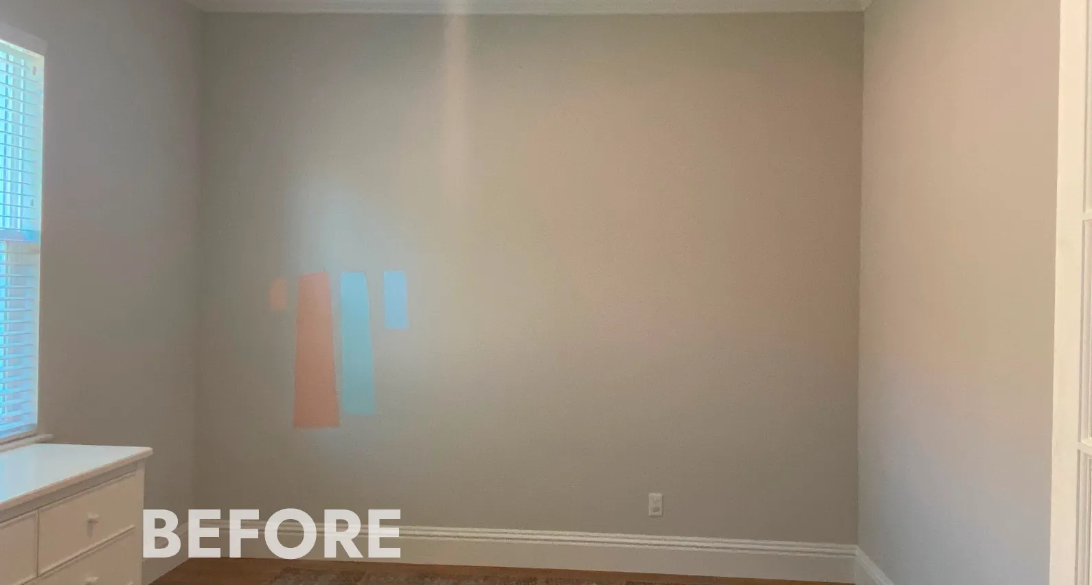 Before Accent Walls