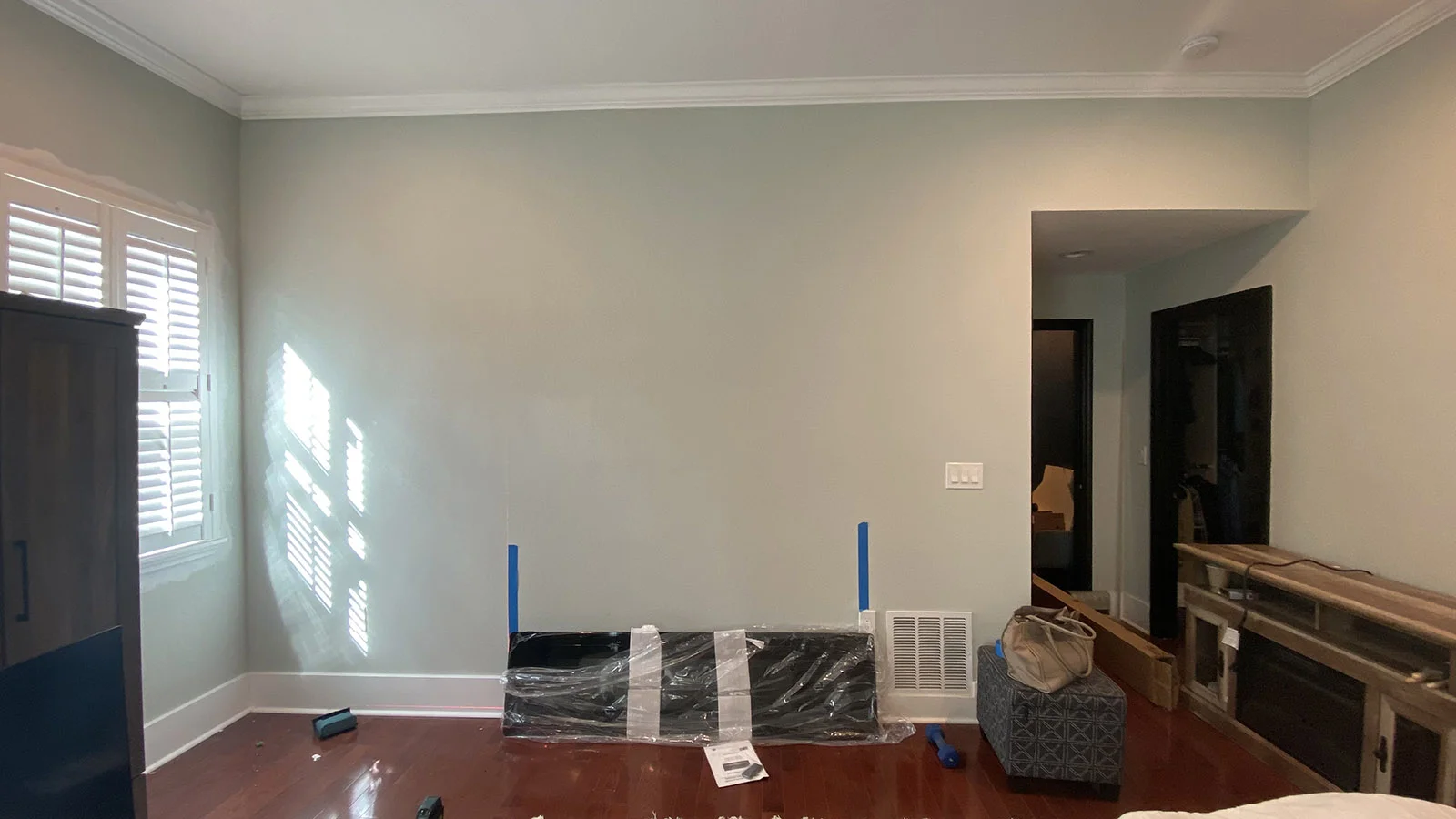 Before Electric Fireplace